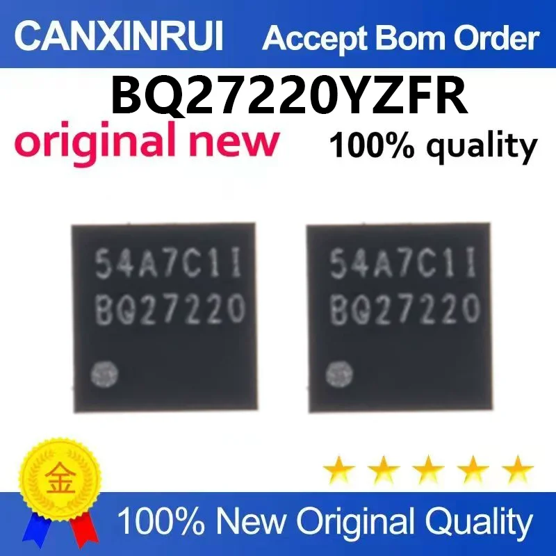 （5pcs-100pcs）Original imported BQ27220YZFR BQ27220 DSBGA-9 single cell battery power monitoring chip