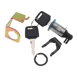 Seat Cowl Cushion Lock Key Barrel Set For CBR929 CBR954 CBR600 F4 F4I CBR250 CBR1100XX CB900 CB919 CB1300 ST1300 VFR800 CB400