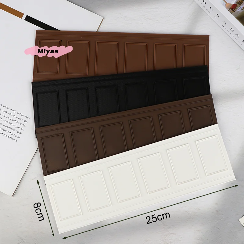 1/12 DIY 미니 벽 패널 창문 패널 인형집 장식 액세서리 - 수집용 홈 데코