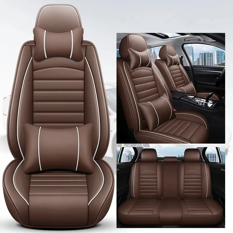 Funda Universal de cuero para asiento de coche, accesorio de navegador para Lincoln Aviator MKZ Mark LT MKC Continental MKX MKS