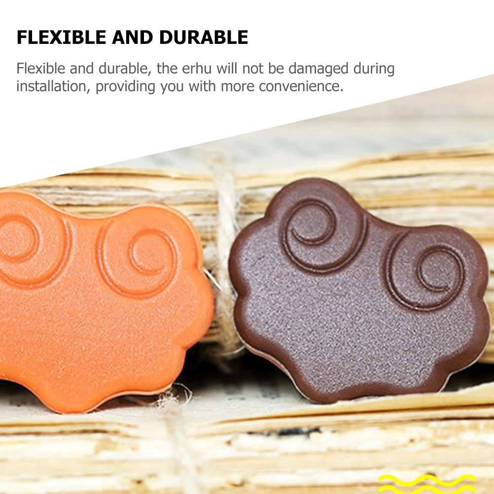 

Sound Mat Practice Mute Portable Composite Erhu Sound Filter Pad Nano Practical Brown Erhu Supply Useful