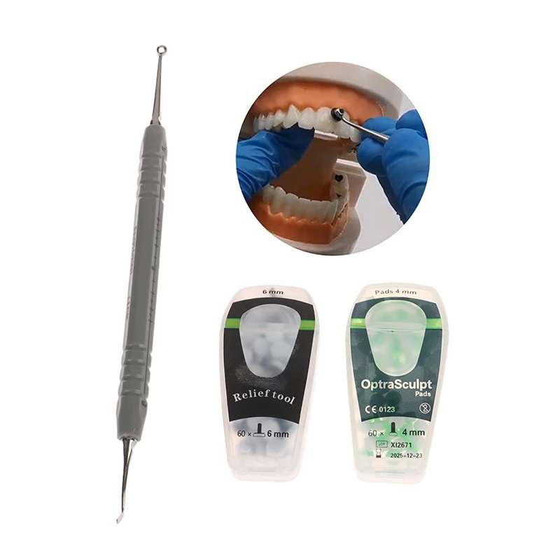 Optrasculpt Pad Dental Ivocler Vivadent Assortment Kit Anterior And Posterior Composite Resin Tool Foam Modeling Dental Tools