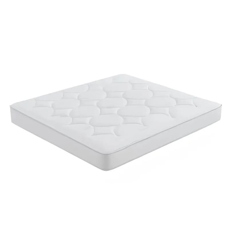 Firm Feel  Knitted Fabric Vacuum Compressed Foldable Hybrid Mattress Tight Top Style
