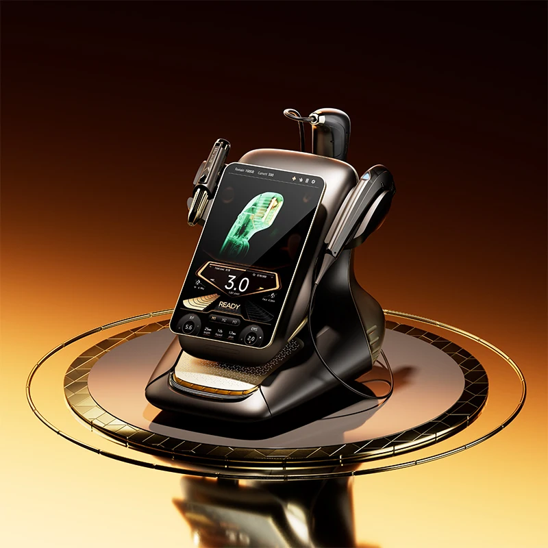 360 Skin Tightening Device, 25D Professional Max Face and Body, 3 Handles, Desktop Cosmetic Machine