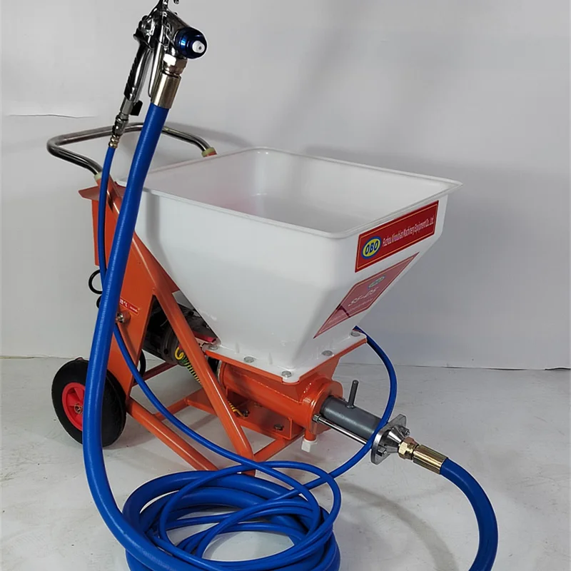 

S5-D5 Factory Direct Sale Small Portable High Quality Screw Type Electric Cement Mortar Spraying Machine From China