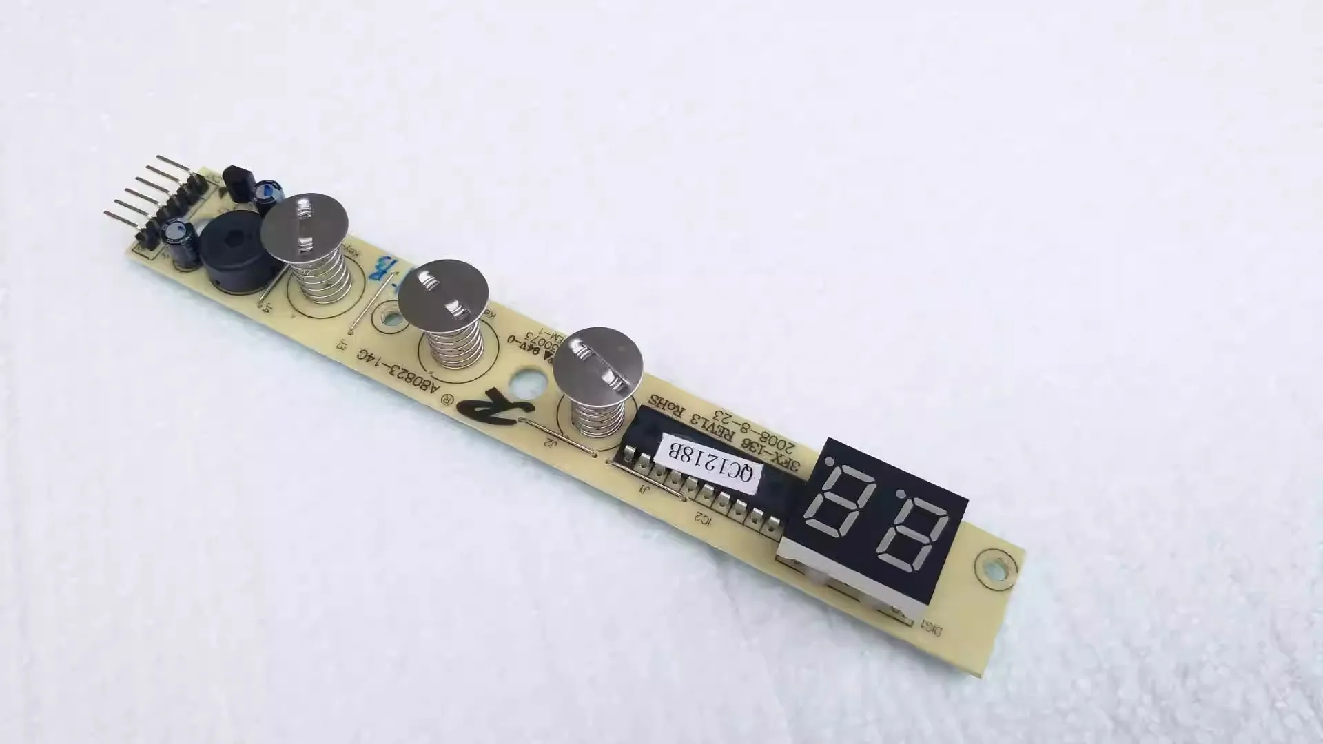 Imagem -02 - Toque Botão do Interruptor do Painel Adequado para Acessórios Wine Cabinet Frigorífico Painel Control Key 3fx136