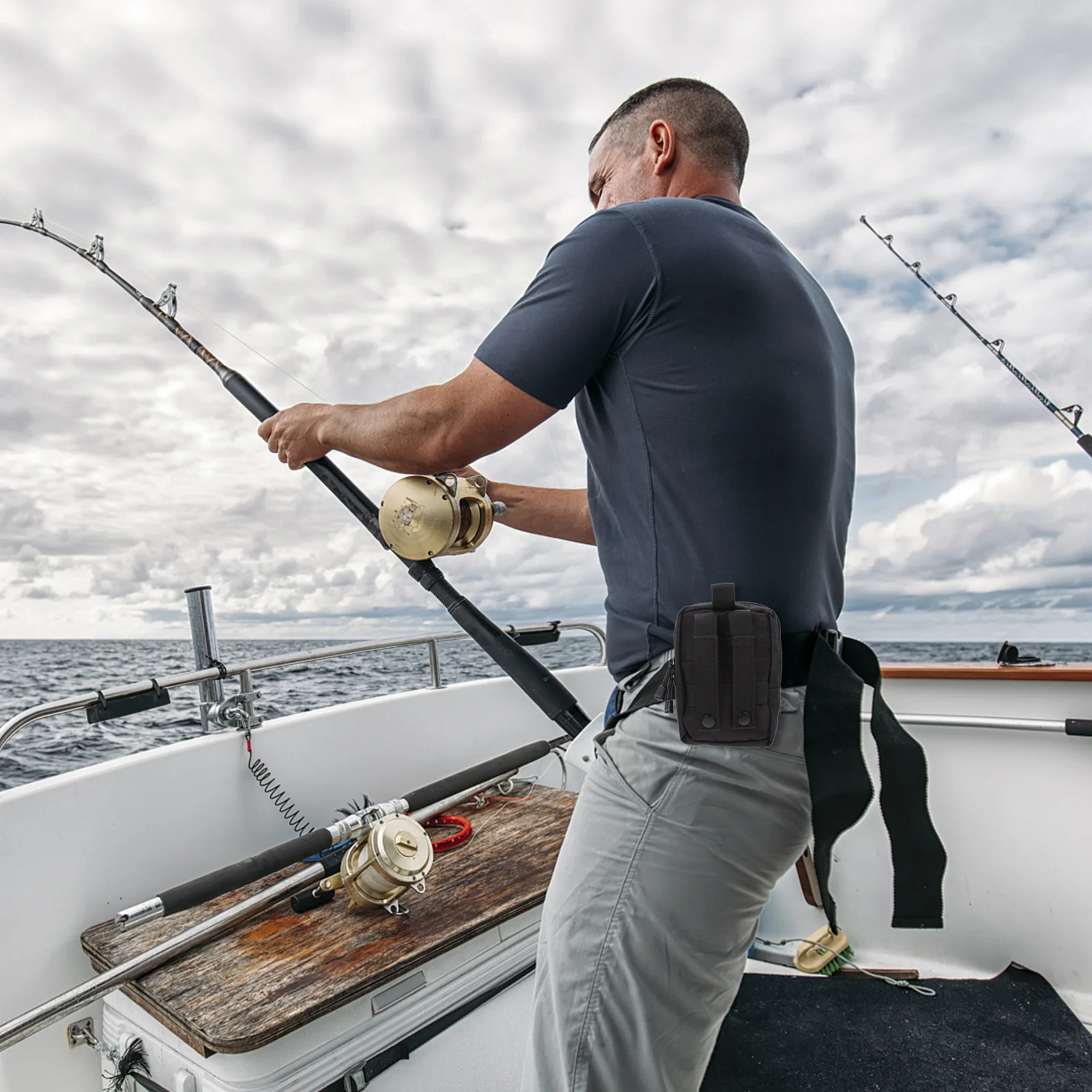 

Multi-Function Medical Bag Military Fanny Pack Outdoor Waist Bag Nylon Zipper Hiking Sports Adjustable Camping Storage Pouch