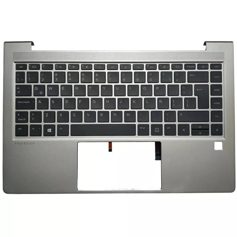 nuevo-para-hp-probook-440-g10-cubierta-superior-del-reposamanos-con-teclado-espanol-lattin