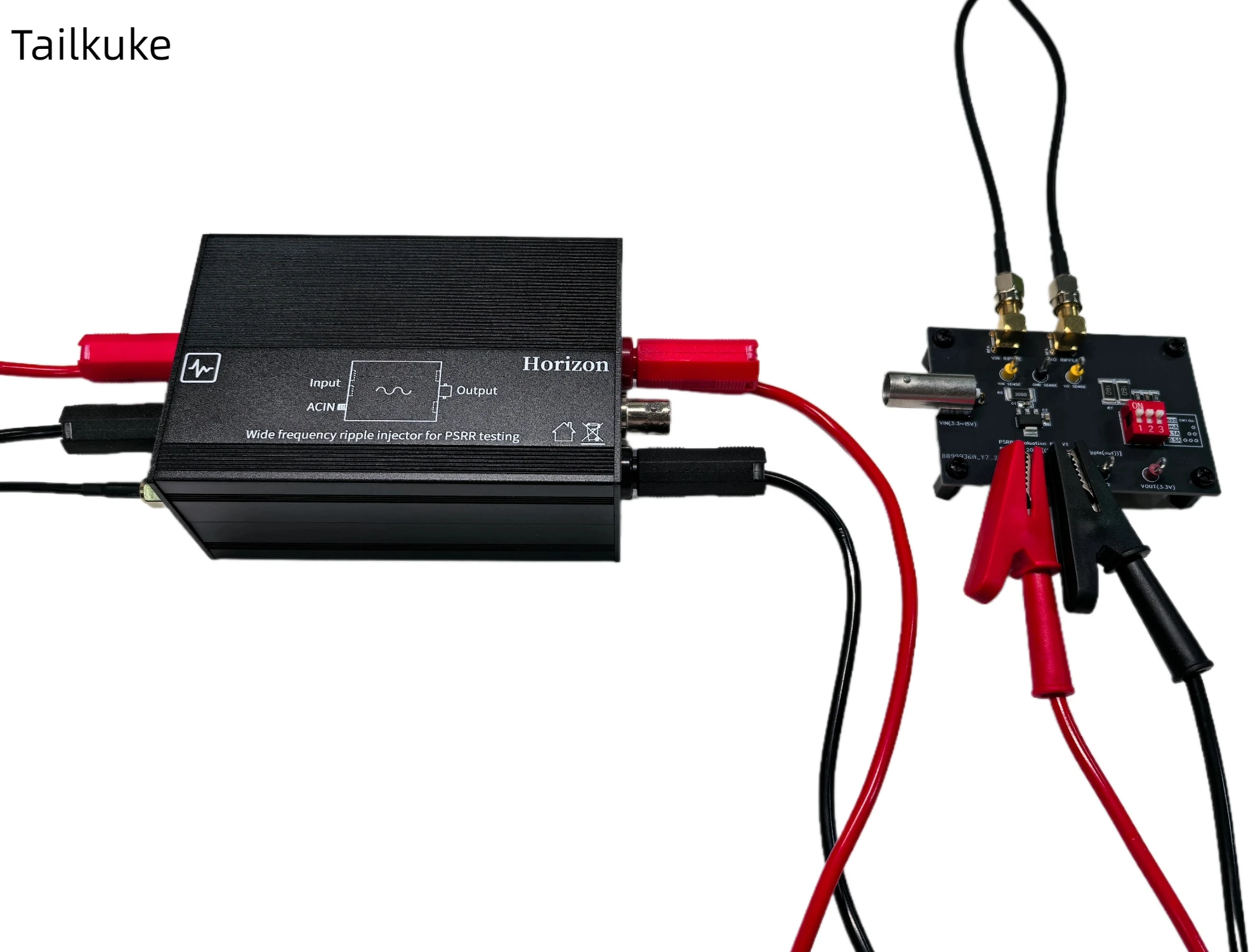 PSRR Test Evaluation Board Verifies EVB Kit LDO Power Supply Ripple Suppression Ratio