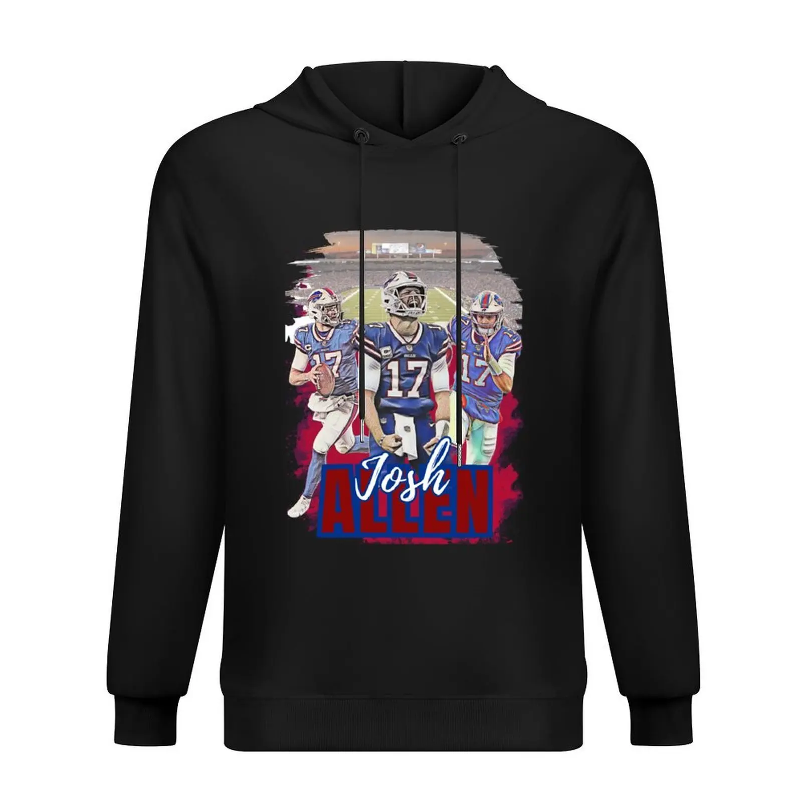 

Josh Allen Fan Art Hoodie korean autumn clothes mens clothing fashion men men clothes hoodie