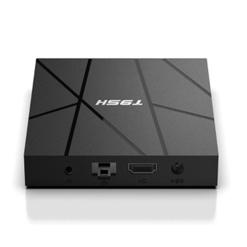 Hot-T95H Android 10 TV BOX Allwinner H616 4G RAM 64 ГБ ROM Беспроводное подключение WIFI 6K HD-плеер для дома, школы, вилка стандарта США