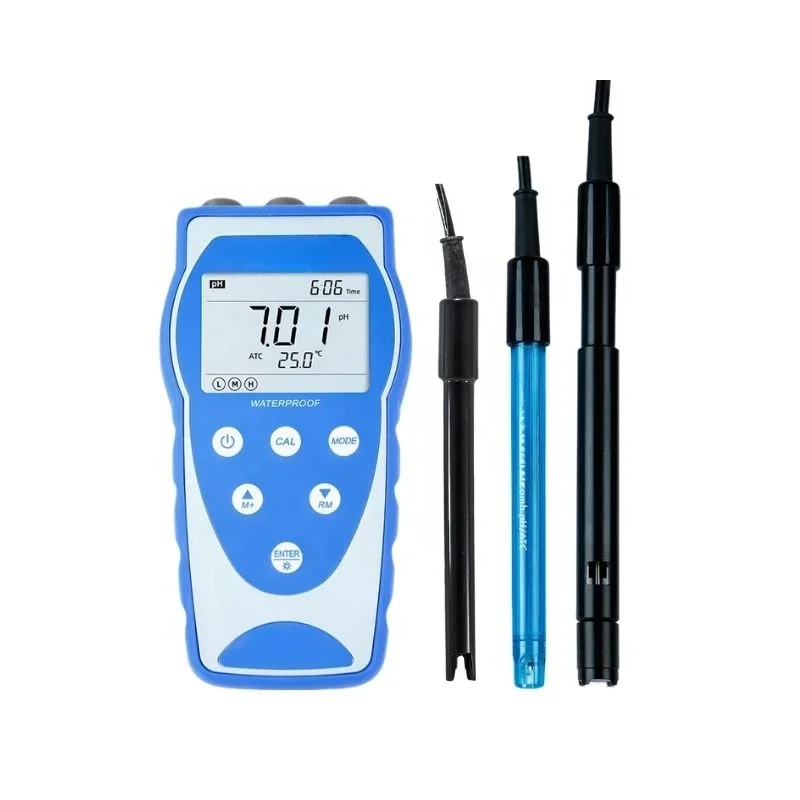 NEW Hot Sale Handheld PH/mV/DO/TDS/EC/Salinity/Specific Resistance Multiparameter Meter Kit With pH Electrode Cond Sensor DO Pro