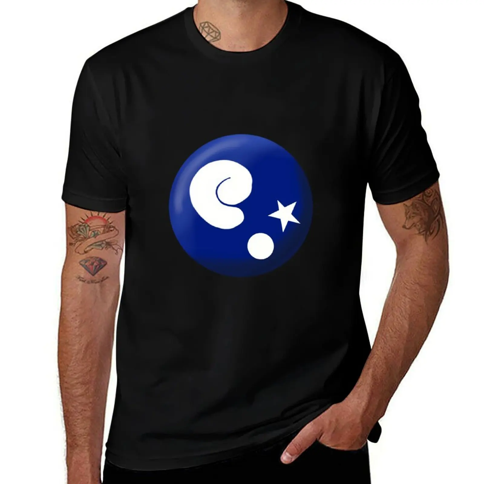 Museum Fossil T-Shirt Trendy Print Short Sleeve T-Shirt