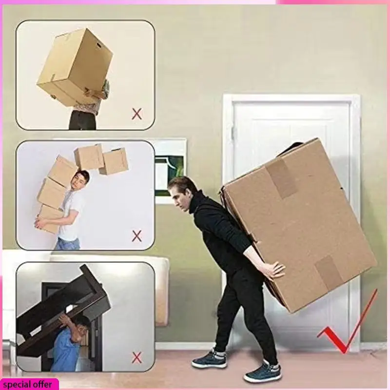 A64Z أشرطة متحركة ورفع قابلة للتعديل لشخص واحد، حزام رفع وتحريك فردي، أشرطة كتف متحركة للاستخدام المنزلي