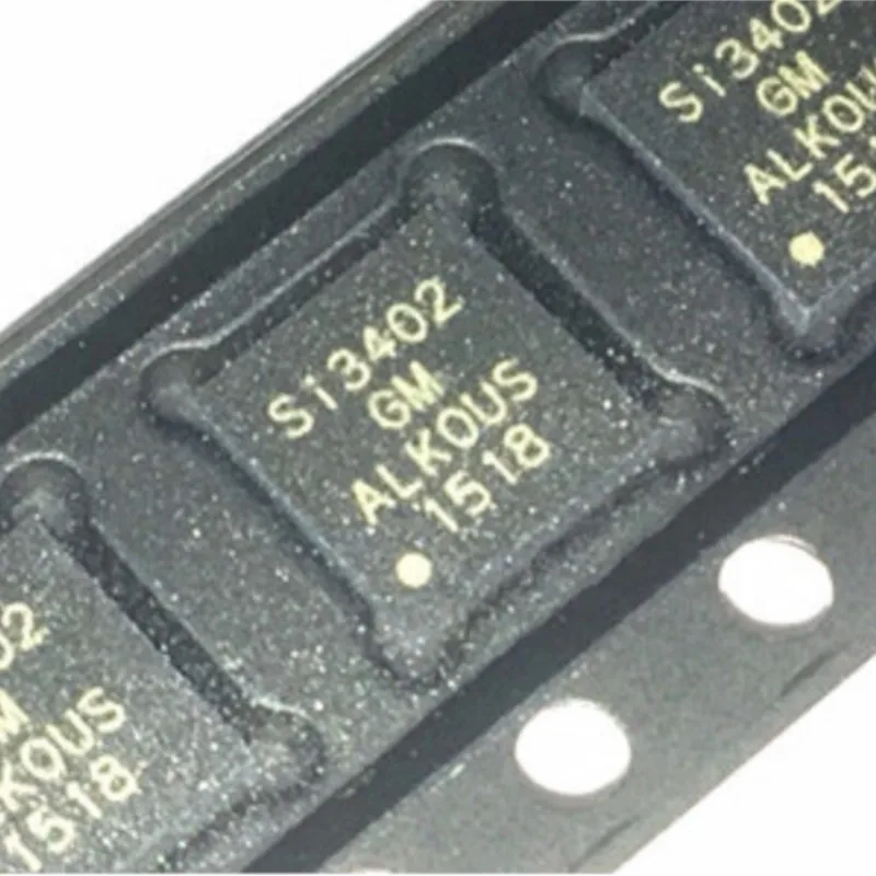 

SI3402-A-GMR SI3402 SI3402GM QFN20 5PCS