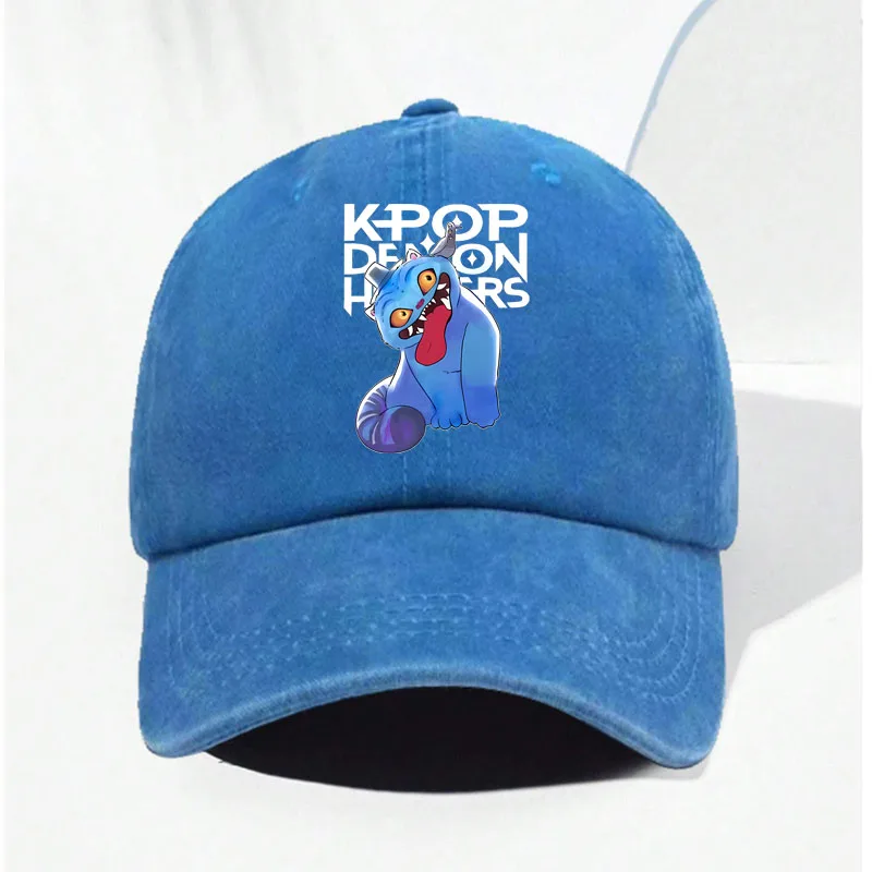 KPop Demon Hunters Adult Anime Cute Baseball Cap Men Women Cotton Hat Summer Casual Fashion Accessories Sunbonnet Birthday Gifts