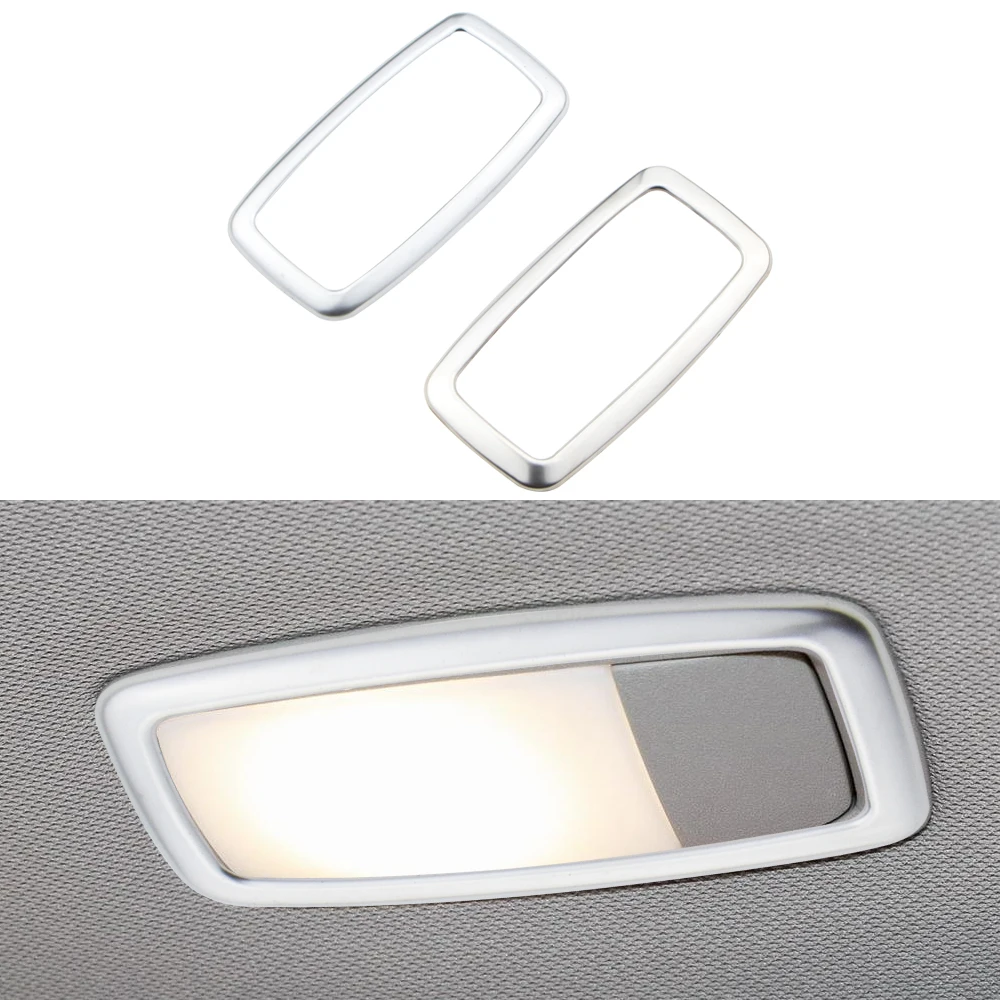 

For Nissan Murano 2015 - 2024 Rear Reading Light Cover Back Roof Lamp Decoration Frame Sticker Trim Interior Accessories