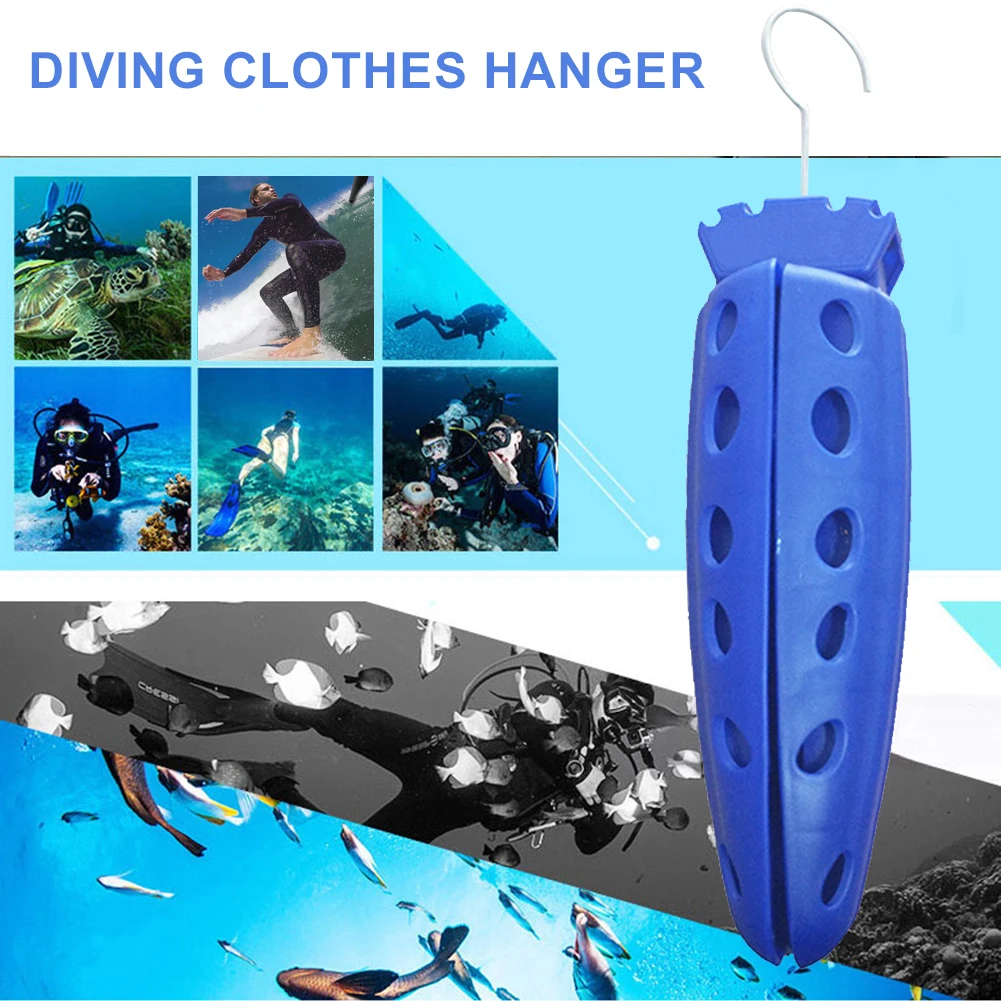 Foldable Wetsuit Hanger Diving Surf Drysuit Outdoor Travel Swimwear Hanger Stand Surf Drysuit Diving Suit Thickened Drying Rack