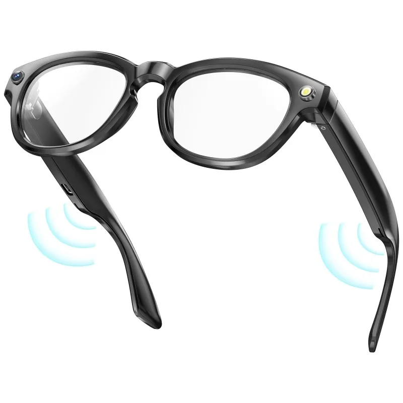 

2025 new fashion AI smart glasses outdoor photography glasses with camera step calorie distance recording smart glasses