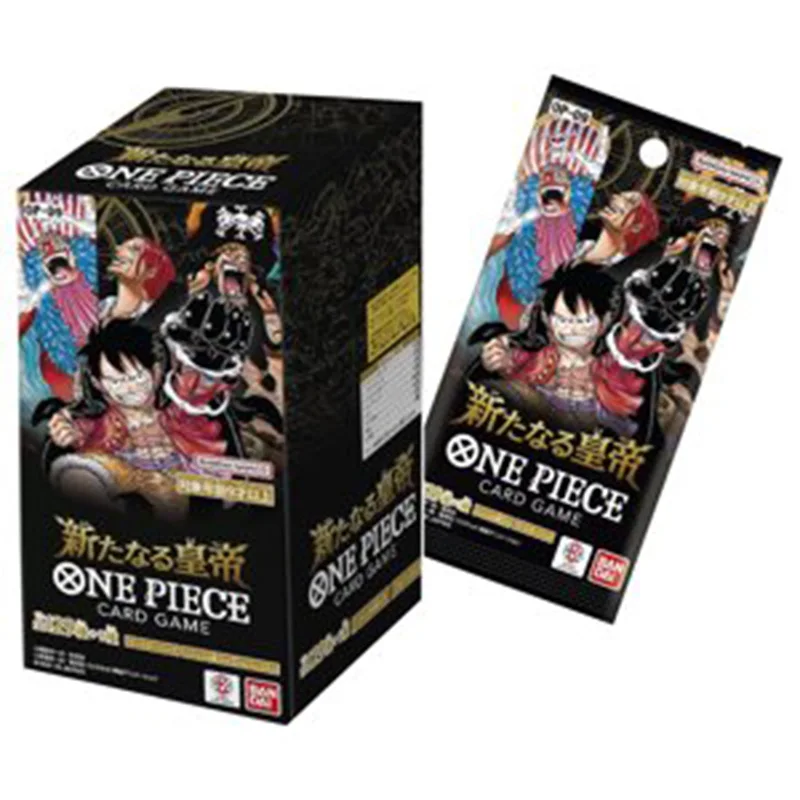 Nowa gra karciana Bandai One Piece OP-09 The New Emperor Is A Set Focused on The Four Emperors Monkey D. Luffy, Shanks, Buggy