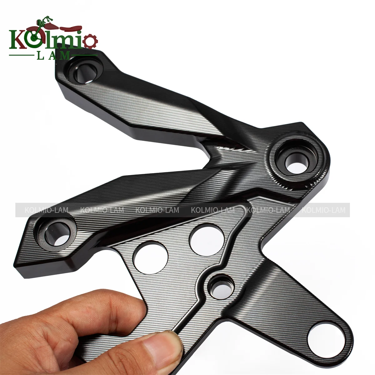 Fit for 2007 - 2012 KAWASAKI Z750 Motorcycle Accessories Front Footrest Foot Pegs Bracket Mount Kit Z 750 2008 2009 2010 2011