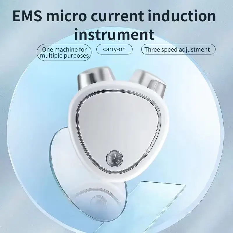 ミニ電気フェイスリフトローラーマッサージャーマイクロカレント音波振動フェイシャルリフティング肌引き締めマッサージ美容機器