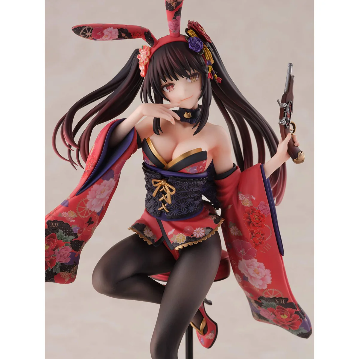 Original FuRyu F:Nex - 1/7 - Wa-Bunny Date A Live V - Tokisaki Kurumi Anime figura de acción modelo Decoración