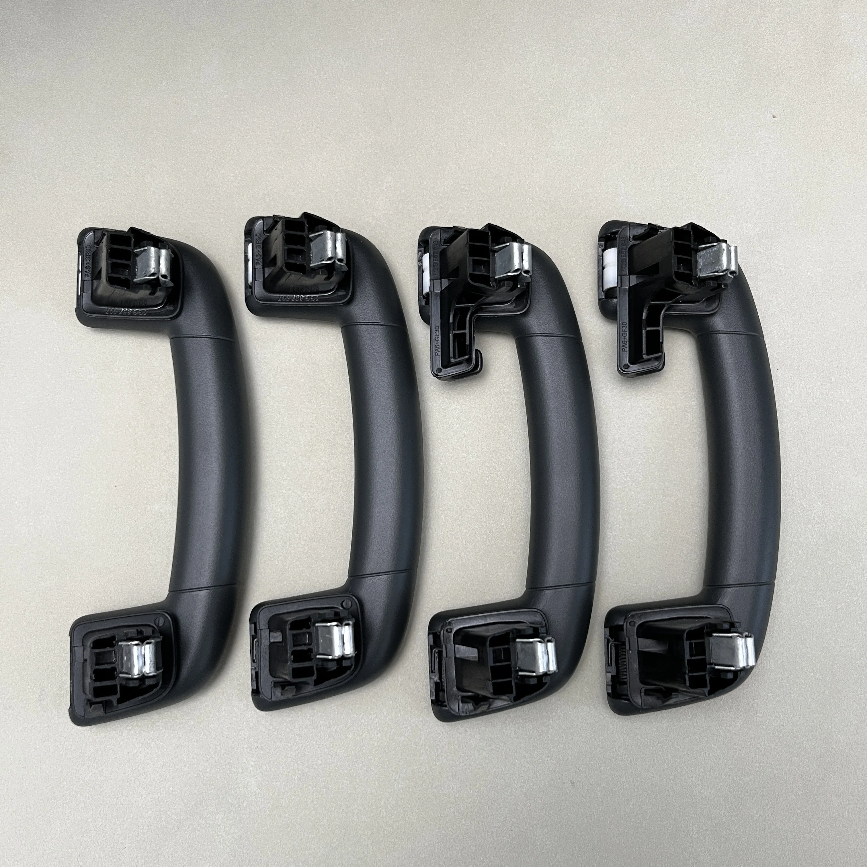 ل VW Golf 7 7.5 MK7 Tiguan 2 MK2 2016-2024 أسود درابزين السقف الداخلي المقبض 5GG857607 5GG857643 5NG857643 5NG857607 #2