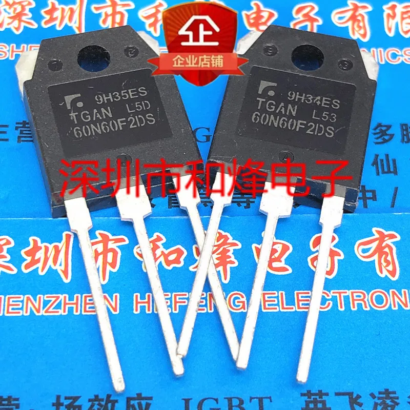 5PCS-10PCS TGAN60N60F2DS  TO-3P 600V 60A  Really Stock Best Quality In Stock Fast Shipping