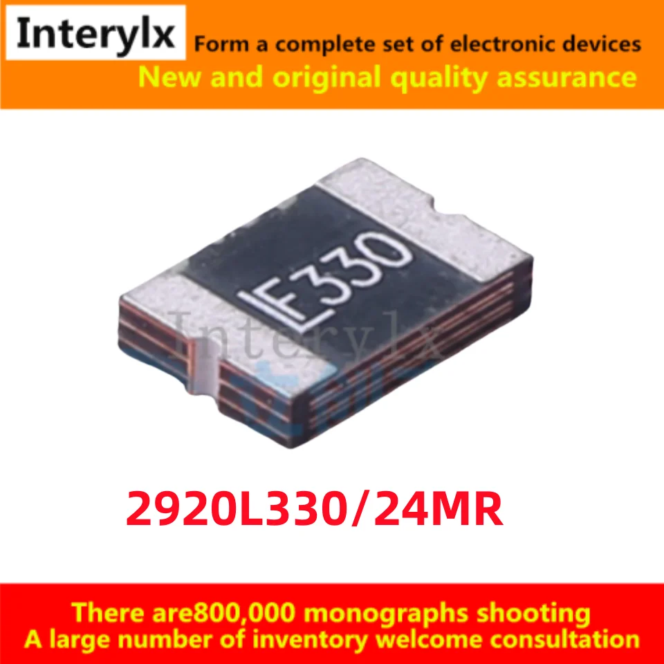 10-50Pcs/Lot Original Lite 2920L330/24MR SMD2920  Silk Screen LF330 F330 PPTC patch self-recovery fuse LF330 3.3A 24V