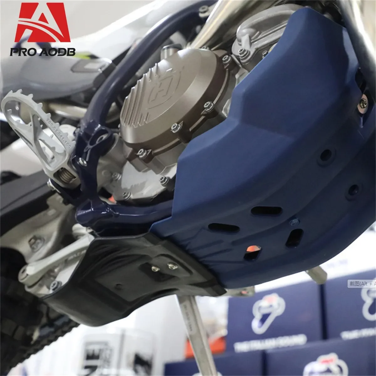 Motorcycle Skid Plate Engine Shield Frame Protector Guard Cover For Husqvarna FE250 300 TE250 FC250 TC250 TE250i Dirt Bike Parts