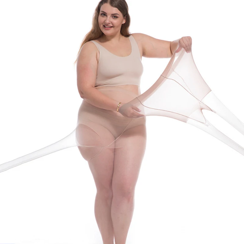 6D Ultra-thin Pantyhose Women Tights Solid Color Breathable Sexy Super Elastic Big Nylon Pantyhose Female