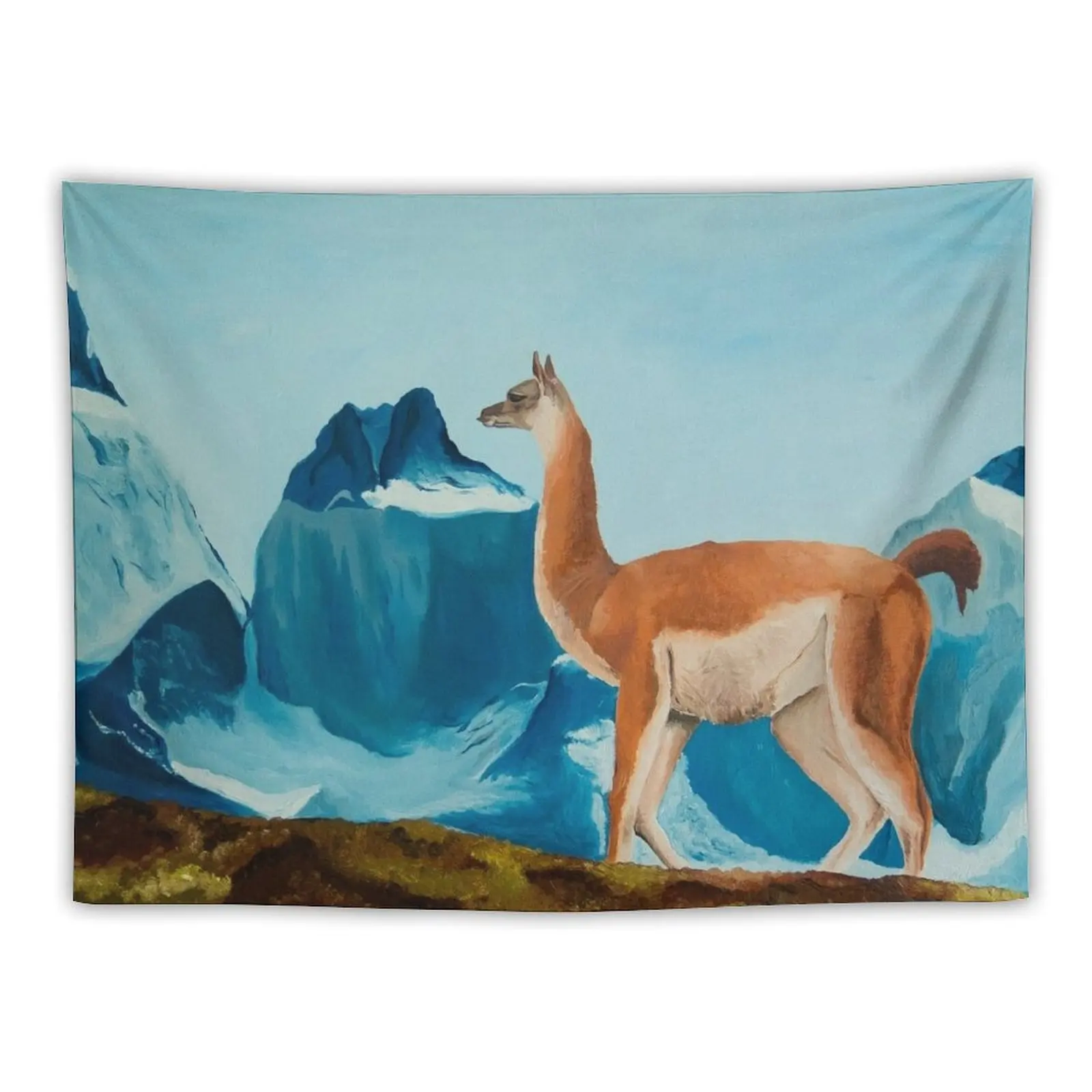 

Guanaco South American Painting Tapestry Nordic Home Decor Wall Decoration Items Home Decor Accessories Tapestry