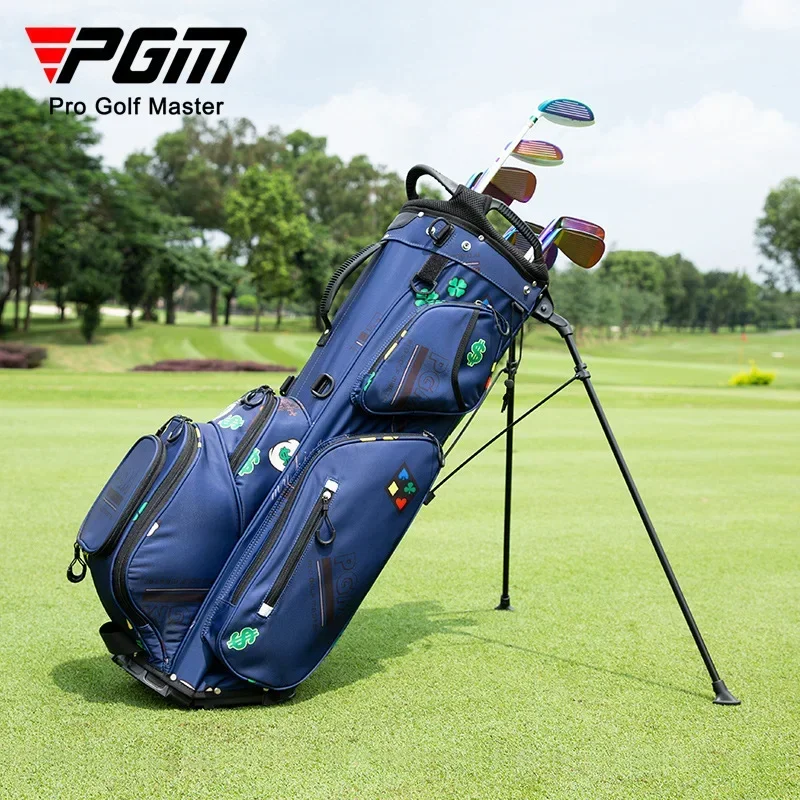 PGM Golf Bag Men's and Women's Waterproof Nylon Lightweight Personalized Graffiti Golf Bag