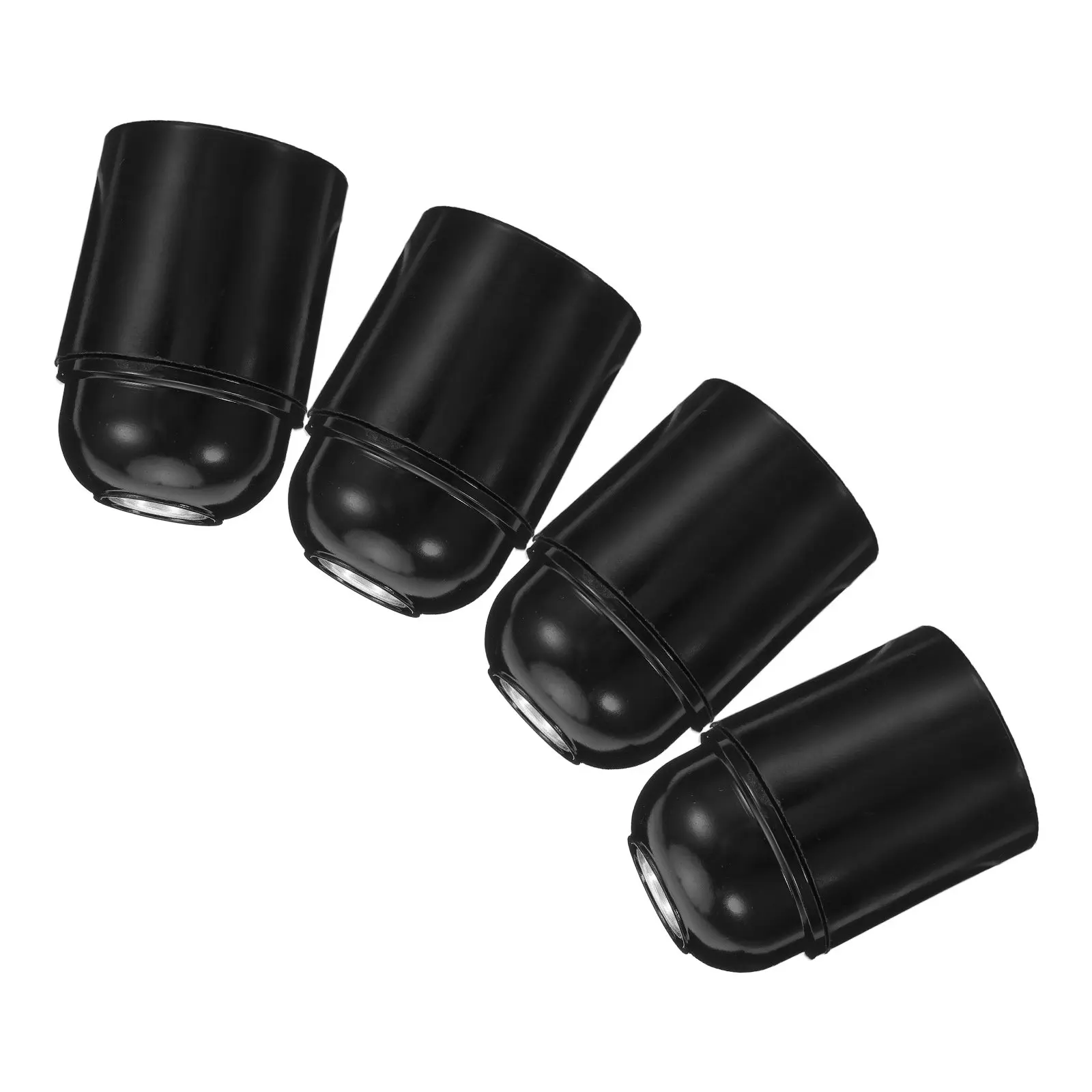 

4 шт. патронов для подвесных светильников E27, держатели ламп для потолочного монтажа, сменные основания светильников, вкручивающиеся винтовые патроны для дома и офиса