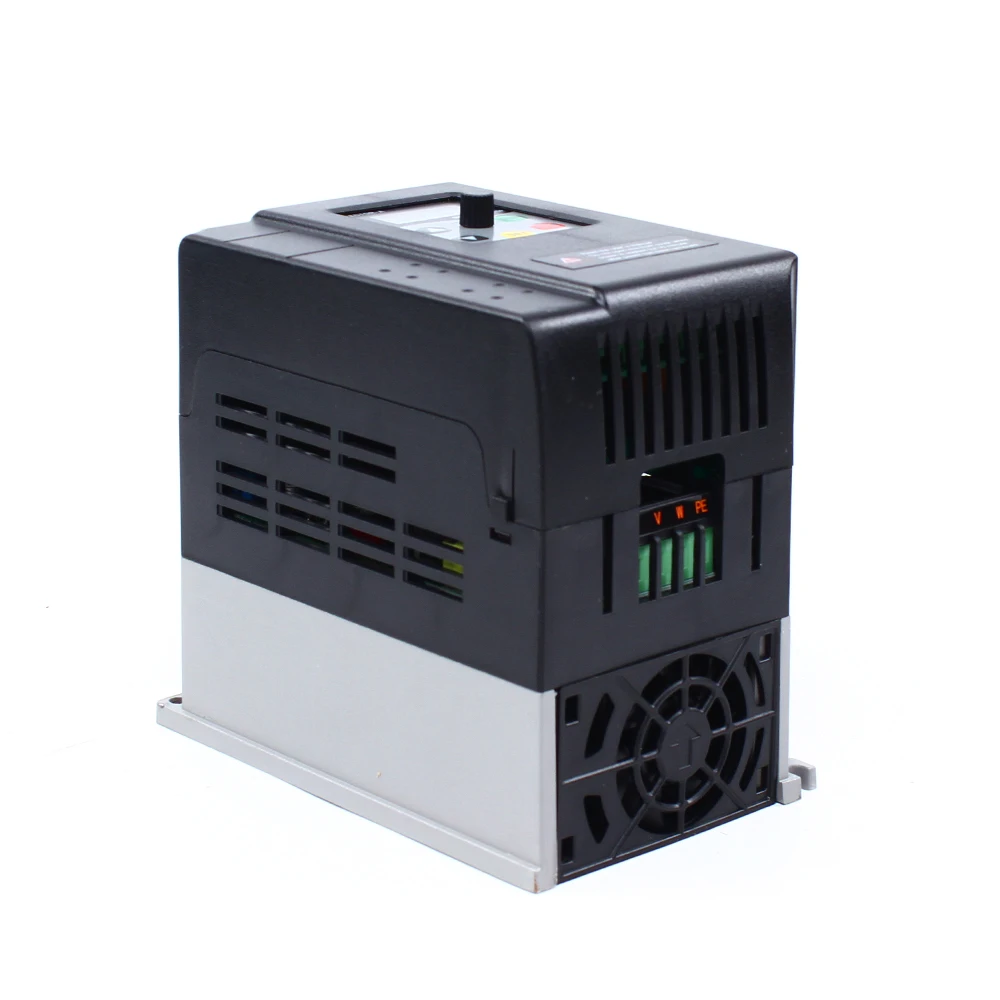 Variable Frequency Drive 3 Phase 3PH 380V 5.8A 2.2KW 8-Way Protective System V/F Control Variable Frequency Drive