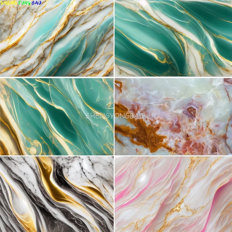 

Vintage Abstract Art Photography Backdrop Marble Texture Wall Stone Surface Jewelry Cosmetic Background Photo Studio Props DS-06