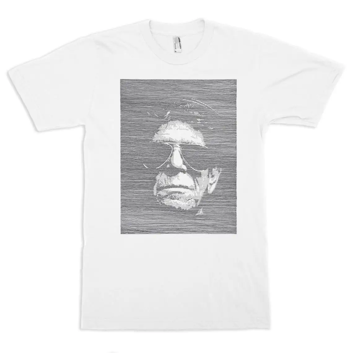 Lou Reed Graphic T-Shirt Regular Fit Short Sleeve Tops