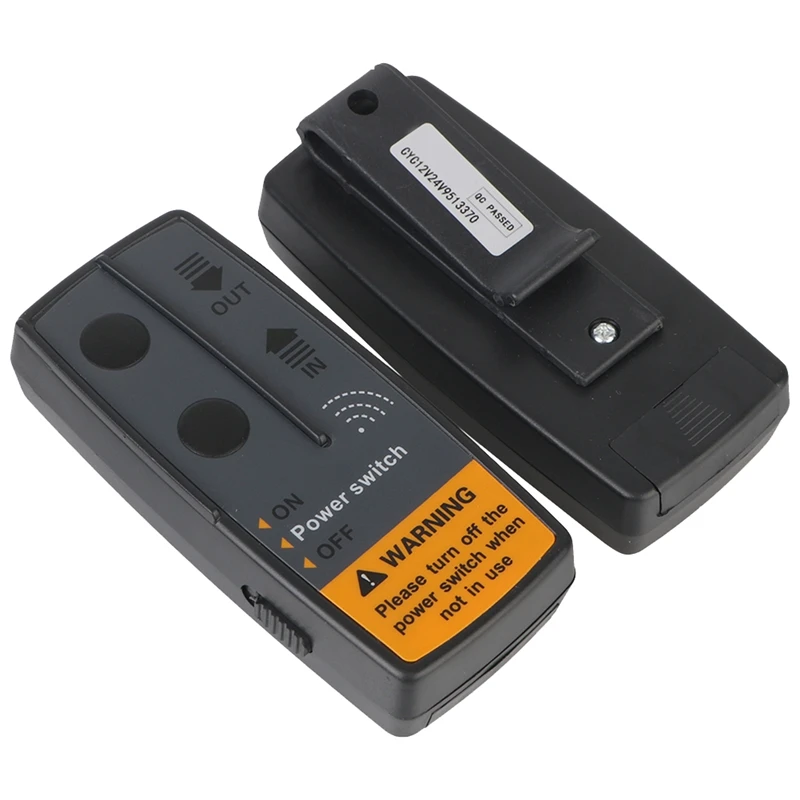 Telecomando senza fili del controller dell'interruttore dell'argano elettrico 2.4G 12V 24V per il rimorchio ATV fuoristrada 72W