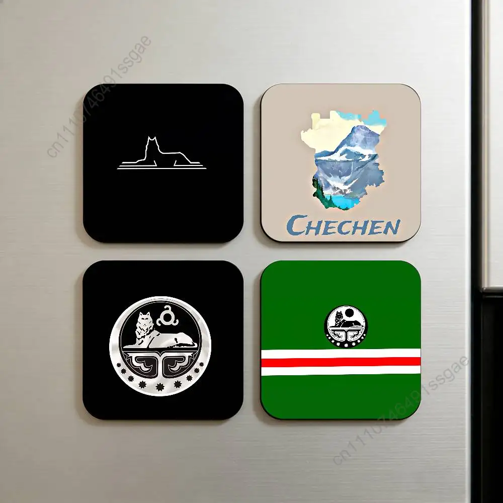 

Chechen Coat Of Arms Decorative Refrigerator Magnets, Cute Funny Fridge Magnets for Kitchen Home Office Whiteboard Locker Decor