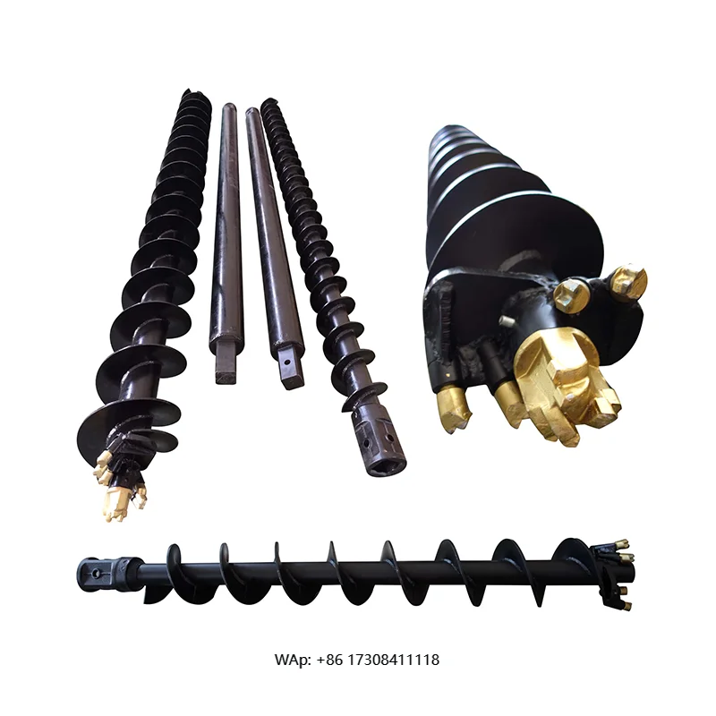 Hydraulic Rotary Earth Auger Drill Bits Core Components Including Motor Gear Bearing for Earth Drilling Machine