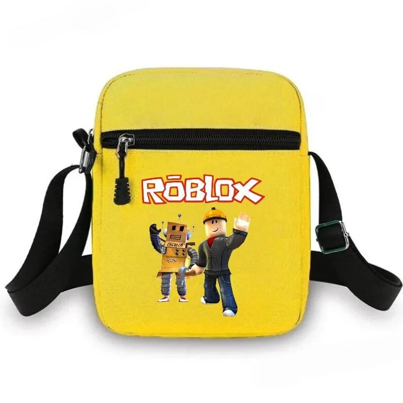 

Roblox Printed Colorful Square Crossbody Bag for Boys and Girls Casual Lightweight Shoulder Bag Outdoor Travel Phone Pouch