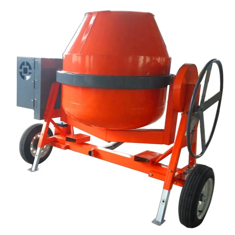 【Best-selling】Sample Free  Engine Concrete Mixer 500L 350L 800L Electric Portable Manual Operation