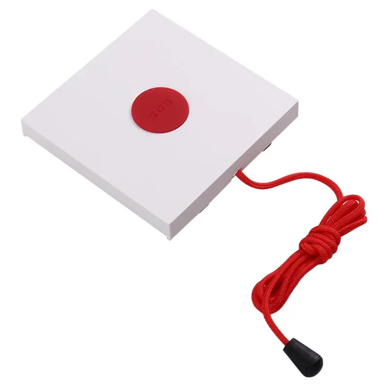 B04C-Zigbee 8X6 Tuya ZIGBEE Wall Emergency Button APP Smart Home Sensor Intelligent Remote Alarm