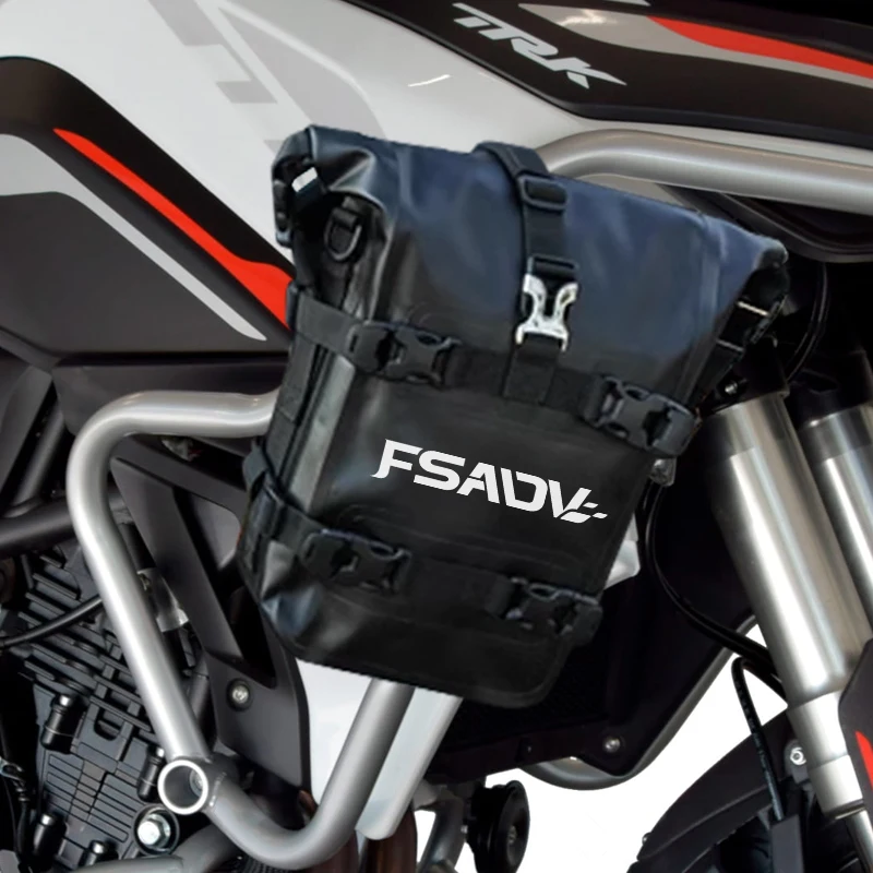 

Для Benelli TRK702X TRK702 рама Crash Bars водонепроницаемая сумка для хранения инструментов багажа TRK502X TRK502 TRK 502X 702X 502 702 мотоцикла