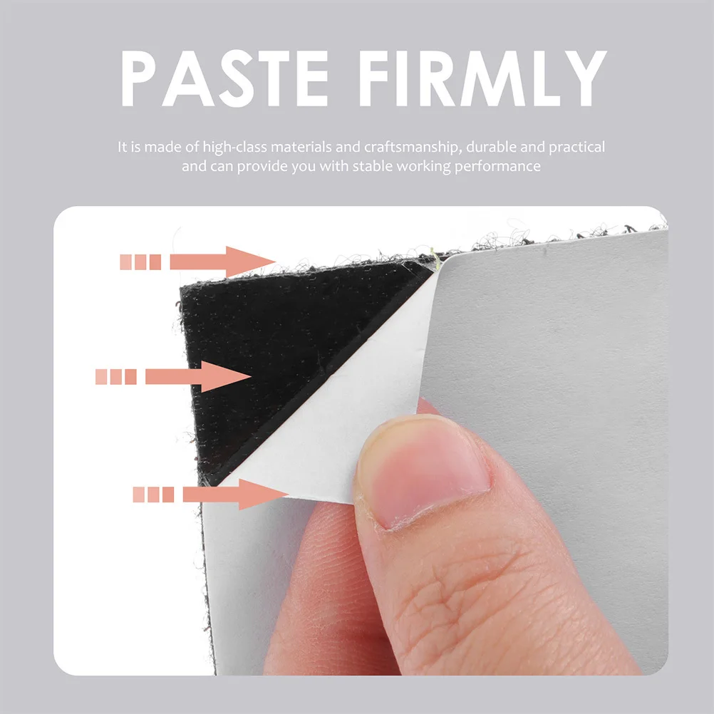 30 Sets Adhesive Tape Strong Double-Sided Hook and Loop Sticky Fastener for Home Office Carpet Rug Wall Computer