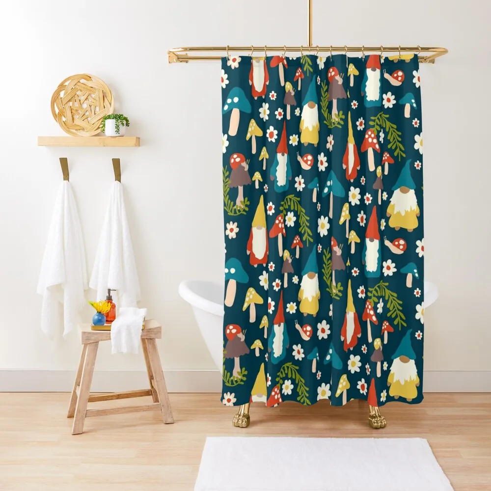 

Gnome One Like You in Midnight Shower Curtain Window For The Bathroom Transparent Bathroom Shower Curtain