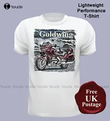 Goldwing Gl 1800 Gl1800 T Shirts, Men'S Motorcycle Goldwing T Shirt Motorrad Homme New Sleeve Harajuku Tops Band Shirts