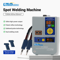 02H Spot Welder 7000A 42kw Pulse Battery Welding Machine Used For 18650 Lithium Batteries Pack Welding / Aluminum And Nickel