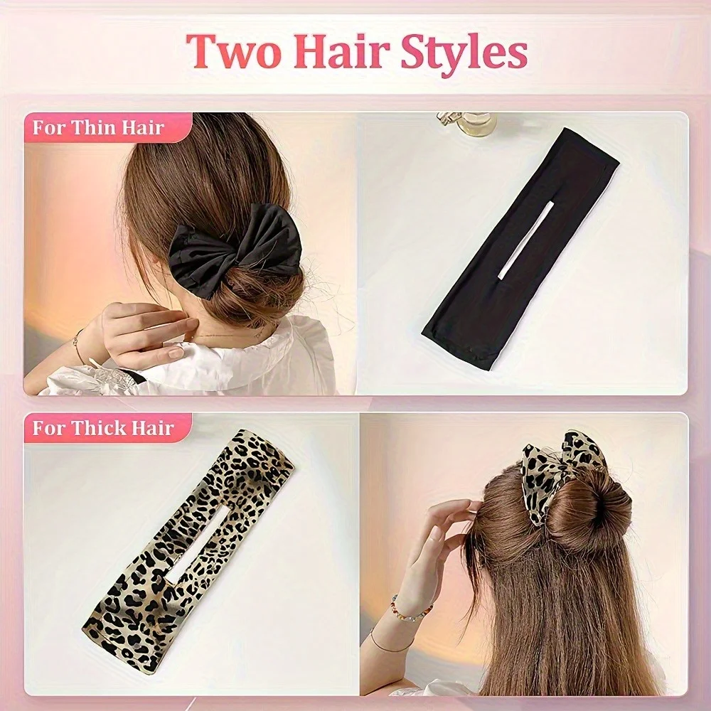 6 Stück zufällige elegante Lockenwickler für Damen – vielseitiges Styling für Dutt und Krone, Lockenverstärkung, geruchlos, für dünnes und dickes Haar